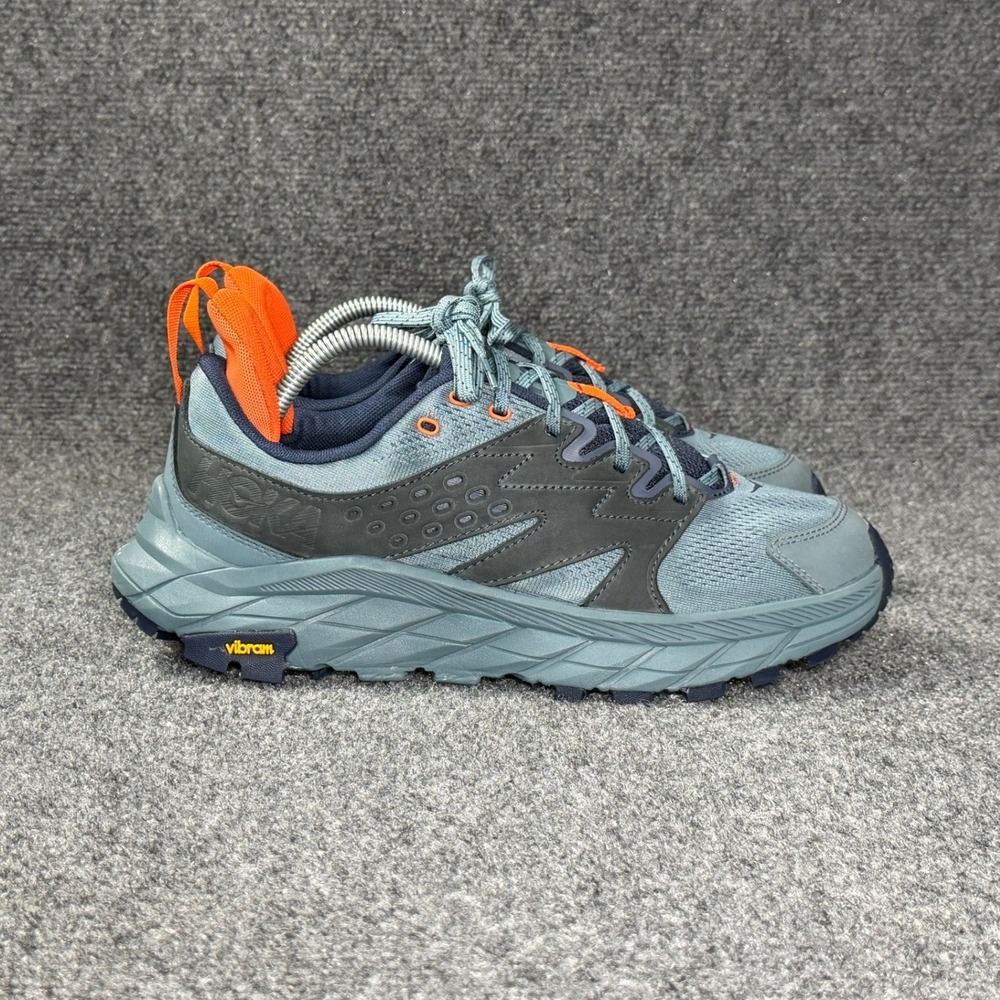 Hoka Anacapa Breeze Low Hiking Shoes Men's 8.5 Goblin Blue Outer Space Athletic